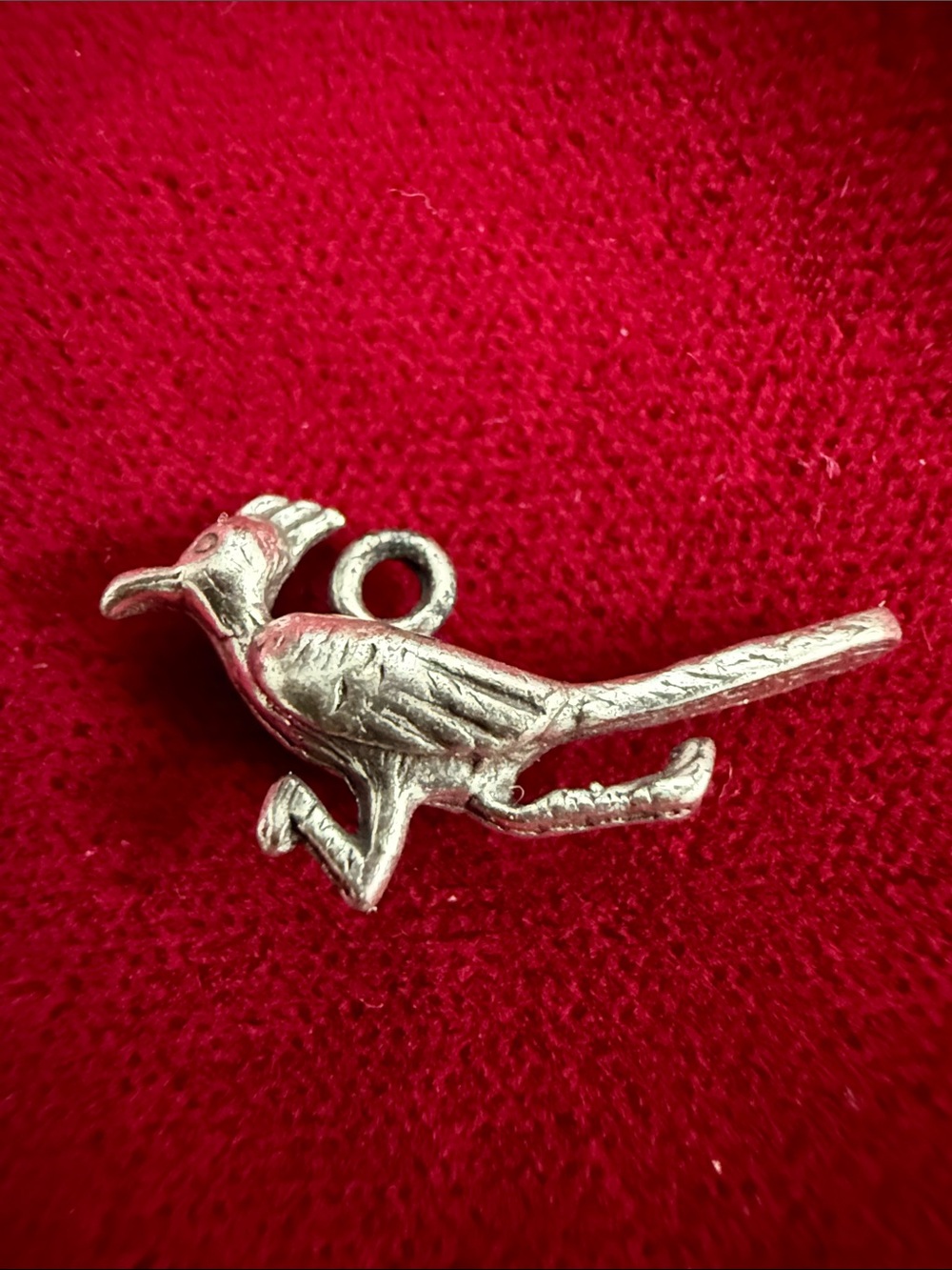 Sterling Silver Bird Charm Pendant for Bird Accessories
